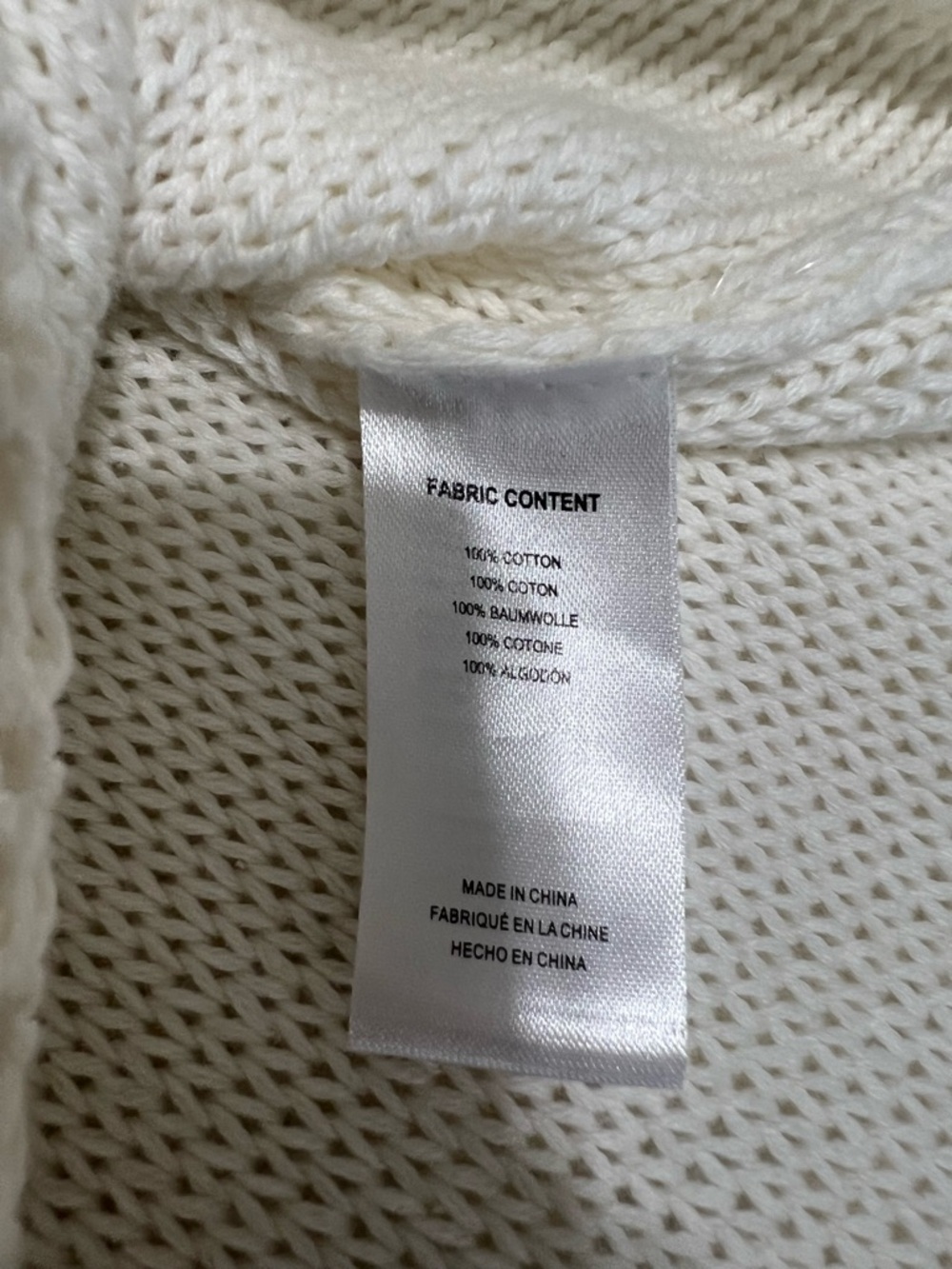 Free People White Crochet Midi Dress Cover Up Side Slit Boho Beach Size L - Picture 11 of 13